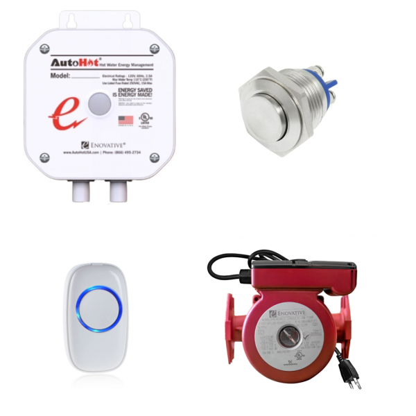 AutoHot Residential Recirculation Pump and Controller_99 Series. Hardwired and Wireless Activators.