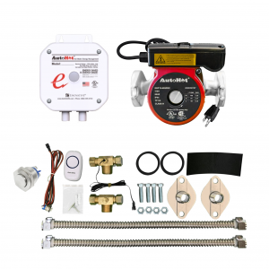 AutoHot Residential Recirculation Pump and Controller_55 Series. Under The Sink Kit.