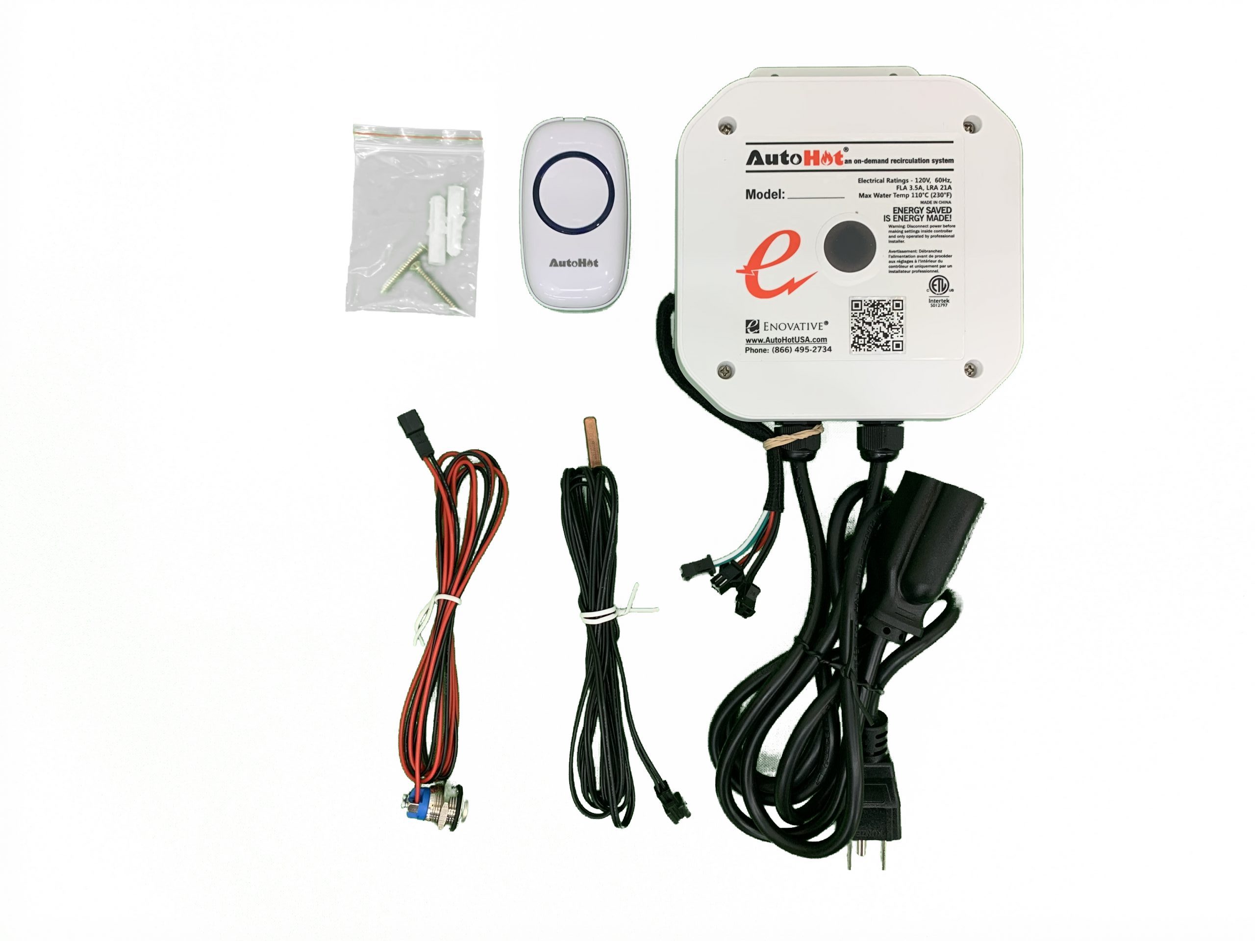 Residential AutoHot On-Demand hot water heat Pump Control